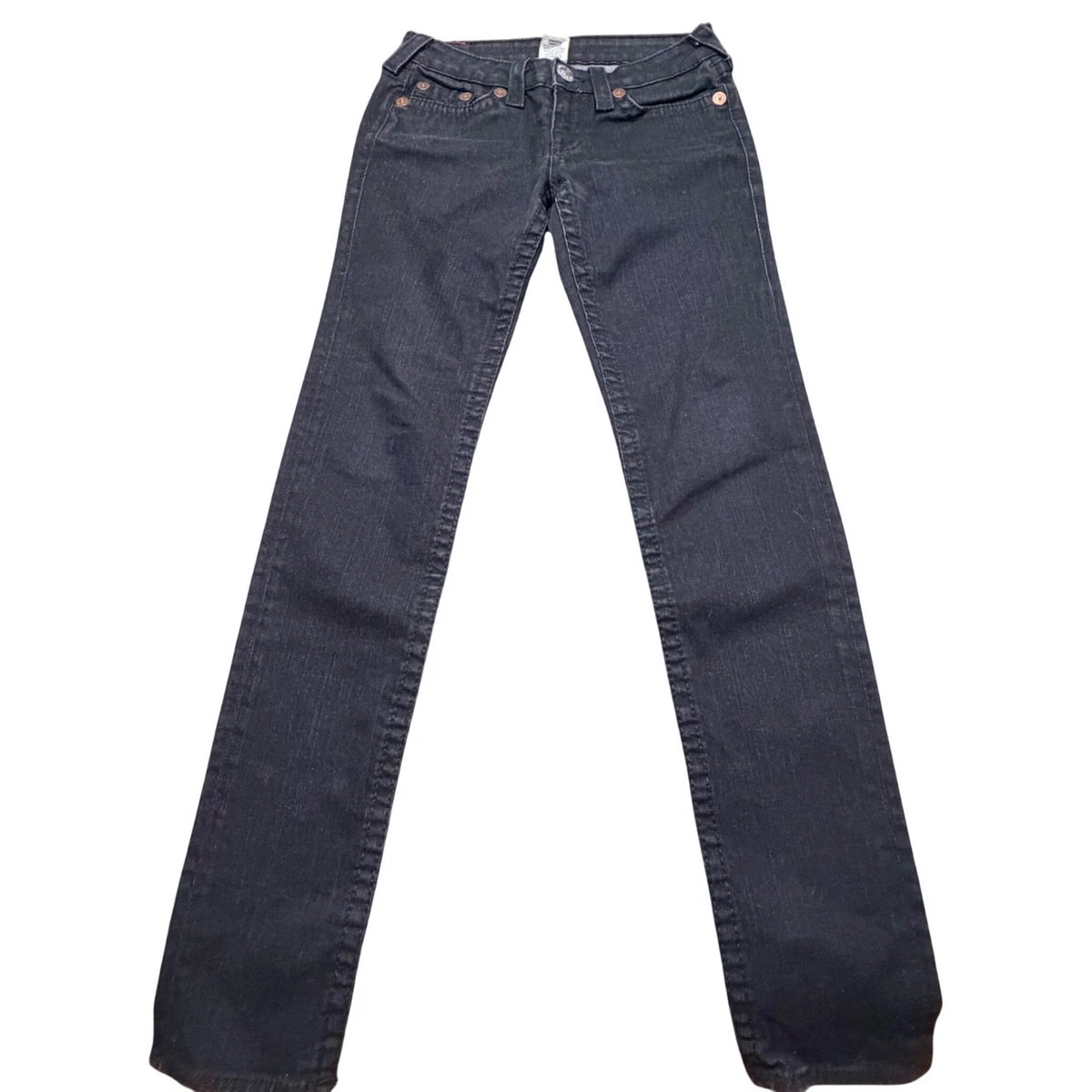 True Religion 33 in Inseam Low (6.5-8.5 in) Rise Jeans for Women