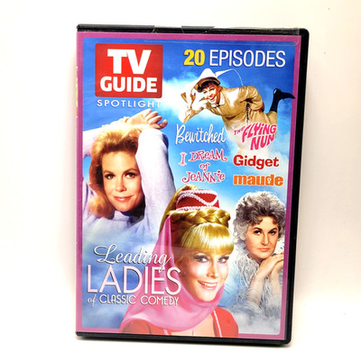 TV Guide Spotlight Leading Ladies of Classic Comedy - Gidget Bewitched and more