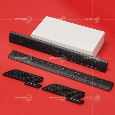 #ad FOR 2017 22 F 250 F 350 F 450 SUPER DUTY 6.7L amp; POWER STROKE FENDER EMBLEMS $42.08