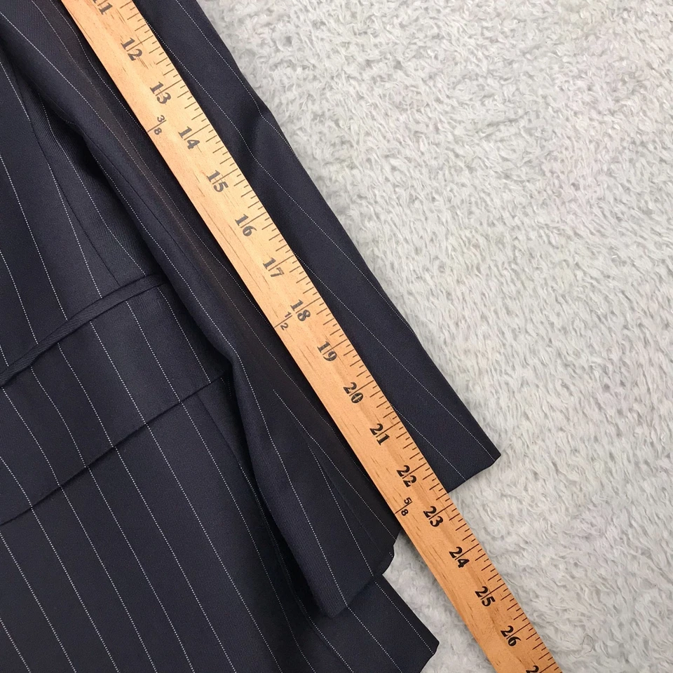Traje de lana SuitSupply Vitale Barberis Canonico Super 110s para hombre 38S a rayas 2 piezas Foto 3 de 4