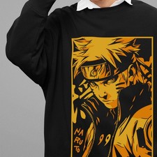 Felpa Naruto Anime Uzumaki Maglione Minato Felpa Kurama Unisex Boruto Pull