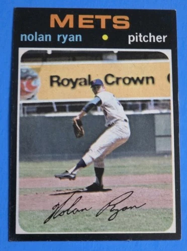 1971 Topps Nolan Ryan #513 New York Mets Vintage MLB Baseball Card HOF