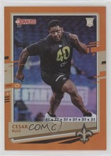 2020 Panini Donruss Rookie Jersey Number 31/51 Cesar Ruiz #281 0p1e