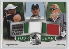 2024 SP Game Used Tour Gear Trios Tiger Woods Gary Player John Daly #TG3-WPD