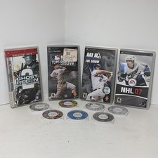 LOT OF 11 PSP GAMES Some With Case And Manuals See Descriptions 