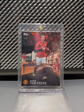 25/26 Topps Manchester United Team Set Robin Van Persie 1/5 Bookend United Road