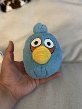 Angry Birds Blue Bird Jay Plush 5" Stuffed Animal Commonwealth Toy 2010 Vintage