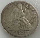 1855-O Seated Liberty Half Dollar w/ Arrows
