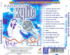 KARAOKE - KARAOKE KYLIE AVID NEW CD