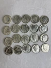 Lot Of 20-90% Silver Roosevelt Dimes 50 Grams Various Dates/Mints.