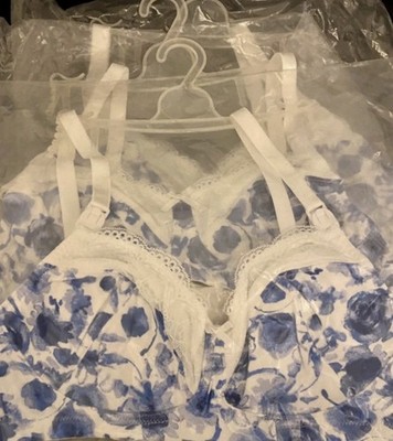 Mothercare Blooming Marvellous Feeding Maternity Nursing Bras x 3 34 B new