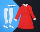** Vintage BARBIE - BEST BUY #3347  Complete Marcia Brady Outfit Red Variation