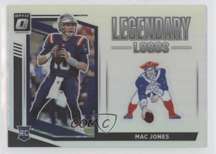 2021 Panini Donruss Optic Legendary Logos Mac Jones #LL-14 0us4