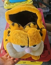 Vintage 1978 To 1981 Garfield Plush Cat Dog Bed In Pre Owned Condition 