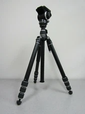 MeVIDEO GTVABLK GlobeTrotter Video Travel Tripod Kit (Black) - Max Ld 8.8 lb (a)