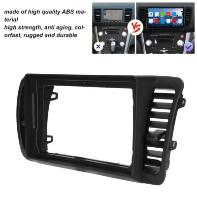 9 inch 2 Din For 2004-2009 Subaru Outback Car Stereo Radio Fascia Panel  Frame