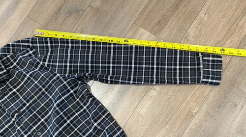Camicia Lululemon Masons Peak uomo S a quadri con bottoni manica lunga casual in flanella - Foto 5 di 7
