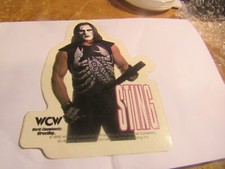 STING STICKER NEW 1998 VINTAGE OOP RARE COLLECTIBLE WCW WWF WRESTLING
