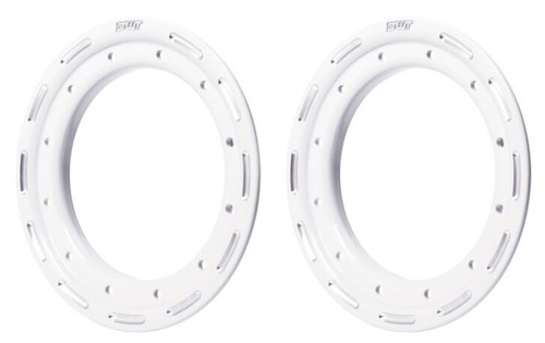 DWT Alumilte Rok'N Lock G2 G3 Replacement Beadlock Rings Pair 8" White - Picture 2 of 3