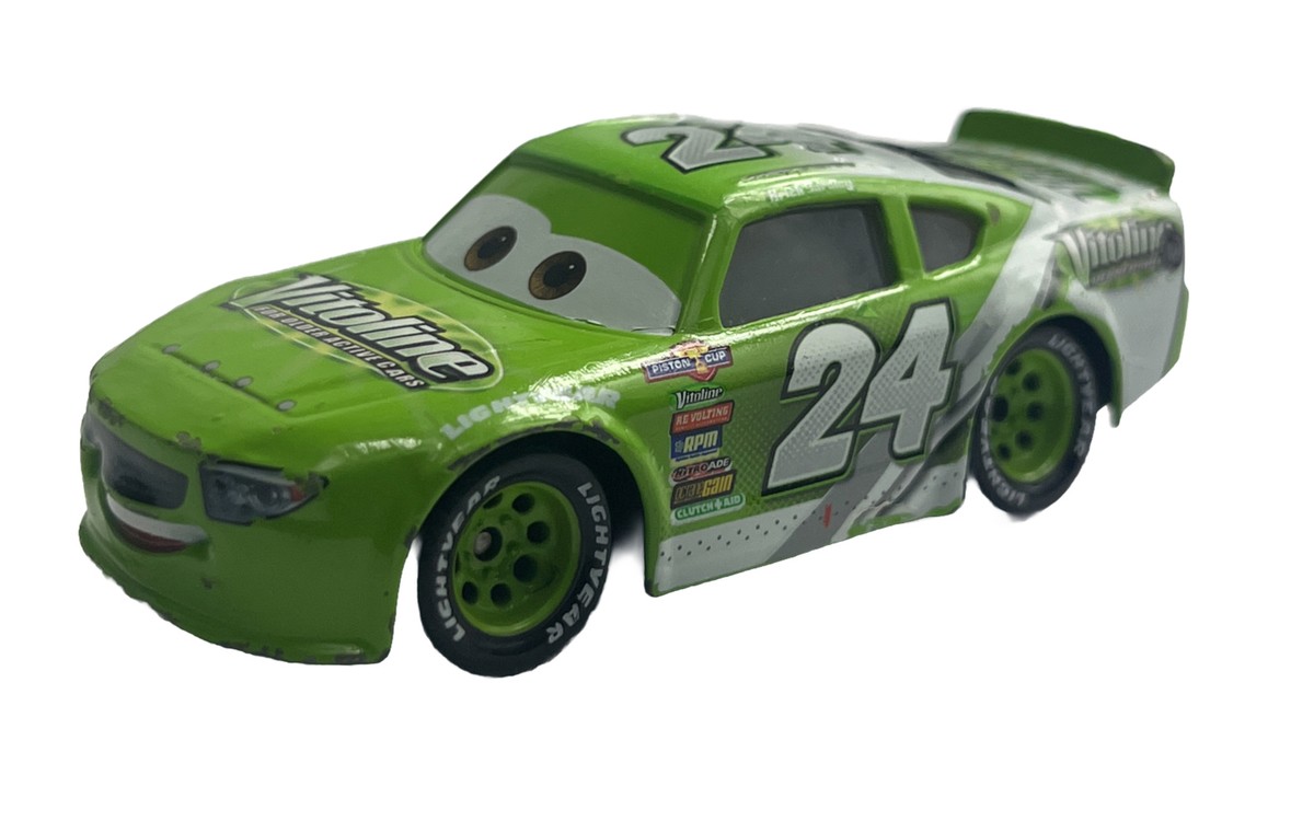 Disney Pixar Cars Brick Yardley Vitoline 24 Piston Racers Loose