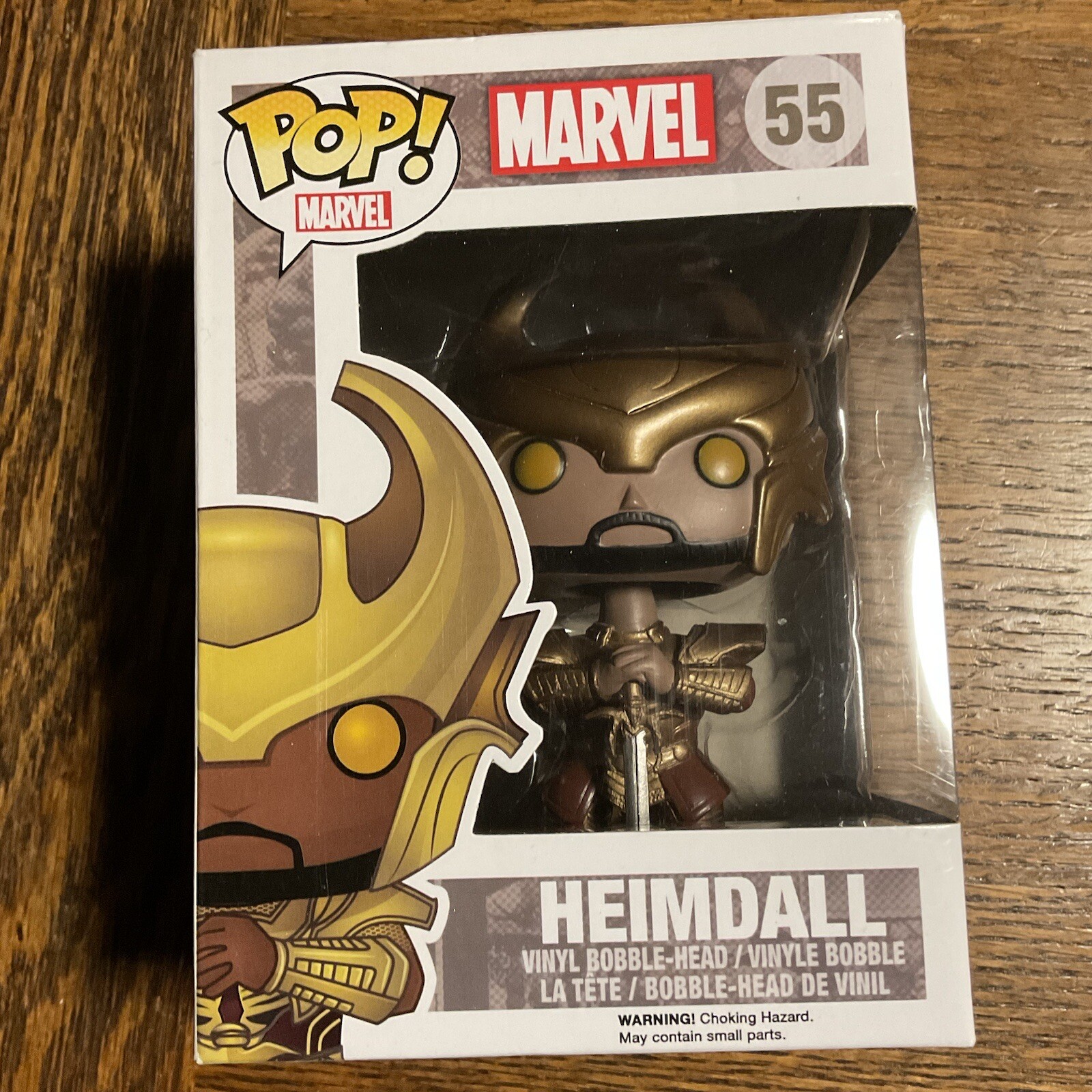 Funko Pop 55 Heimdall Marvel Thor Vinyl Bobble Head Figure Vaulted eBay