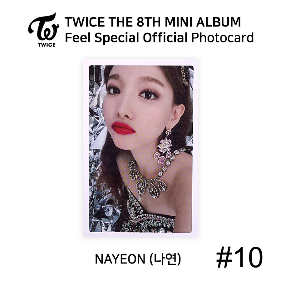 TWICE 8th Mini Album Feel Special Official Photocard NAYEON | eBay