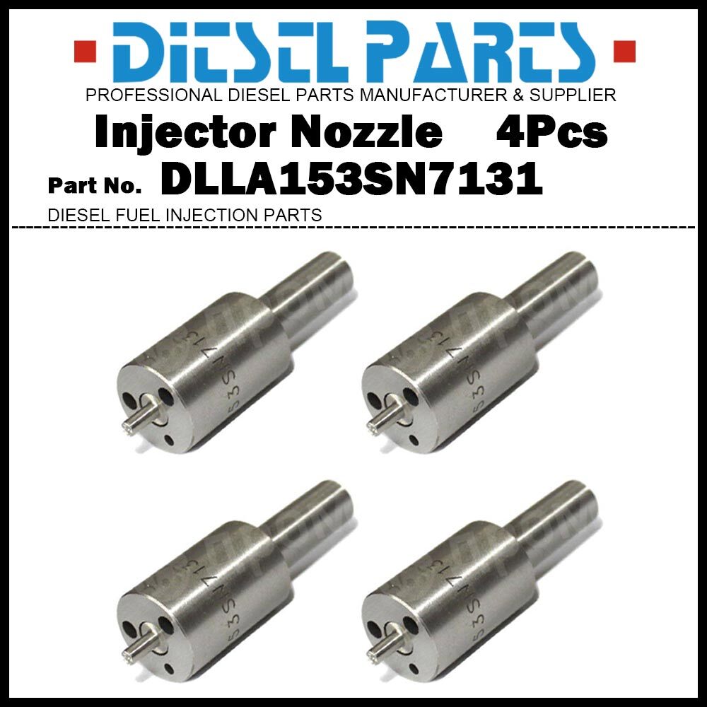 4x Fuel Injector Nozzle DLLA153SN7131 for NISSAN Atlas FD35 FD35T