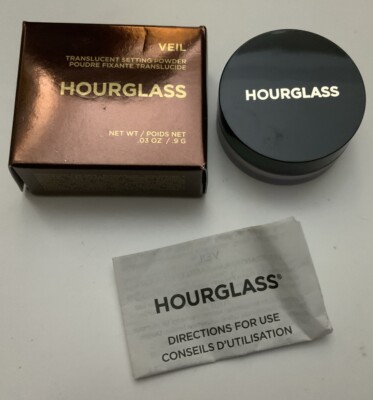 BNIB HOURGLASS VEIL Translucent SETTING POWDER mini travel size .03 oz talc free