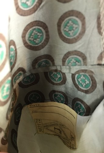Vintage Cricketeer Stag Shop Amalgamated Union Men's Beige Sport Coat 44" Chest - Picture 12 of 12