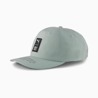 PUMA Training Cap Puma x FIRST MILE Baseball Cap Logo Hat Adjustable Back  Green | eBay