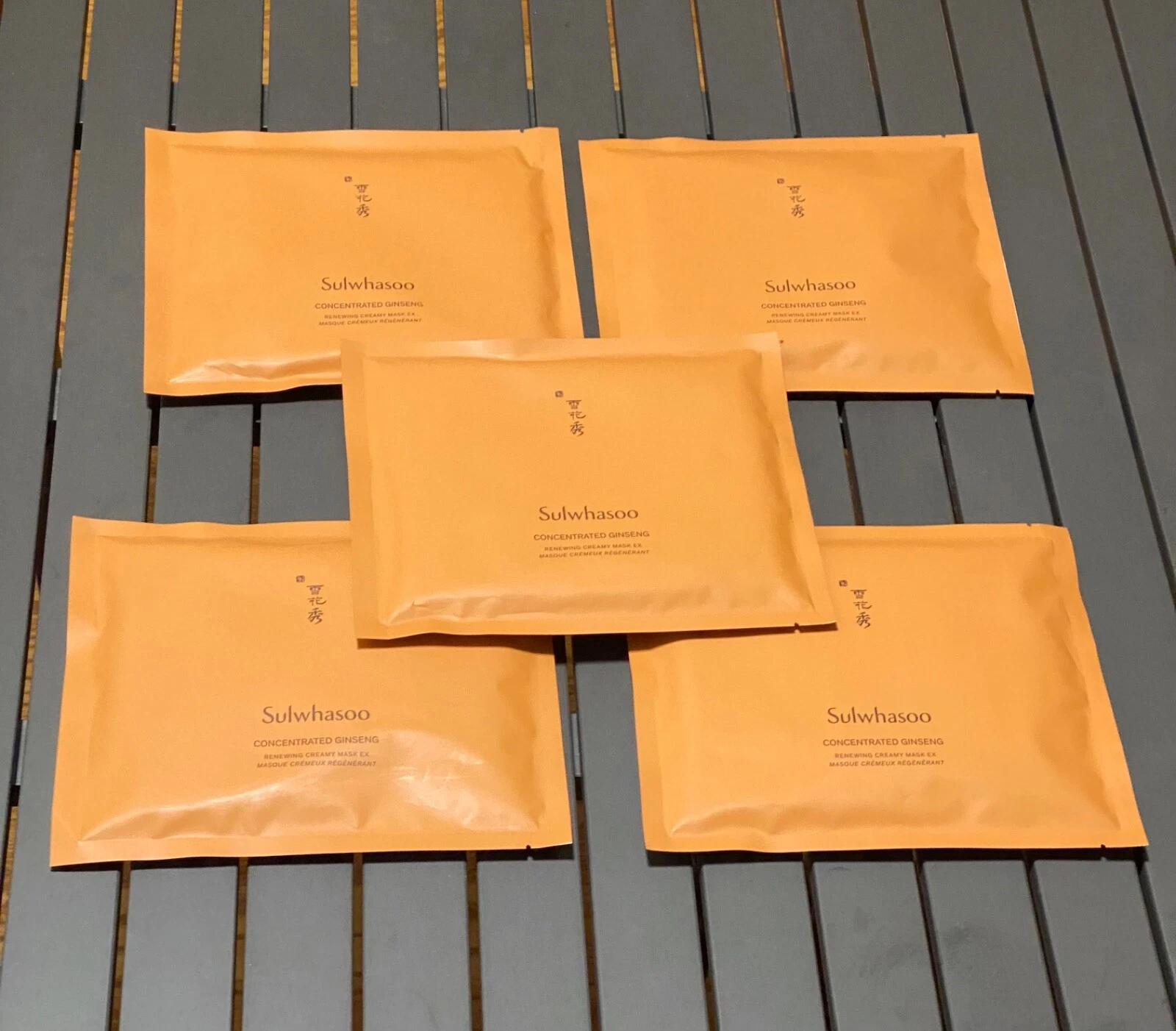 SULWHASOO THE CONCENTRATED GINSENG RENEWING CREAMY MASK 5pcs~15pcs Exp 27