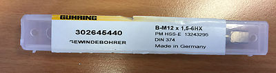 Gühring Gewindebohrer B M 12 x 1,5 6HX DIN 374