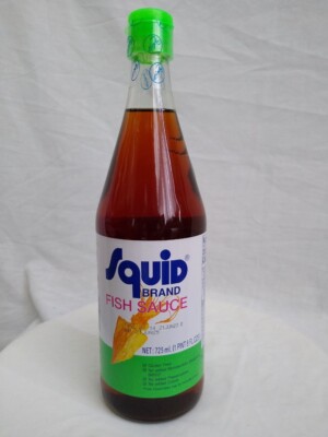 Squid Brand Fish Sauce Gluten Free, No MSG Added 24 oz