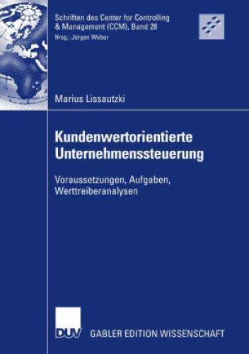Thumbnail - Kundenwertorientierte Unternehmenssteuerung Voraussetzungen - Aufgaben