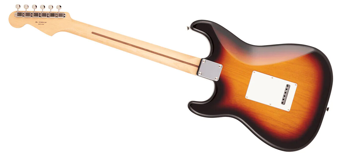 ギター Fender Hybrid II Stratocaster Sunburst Fender Japan Hybrid II Stratocaster with Maple FB in 3 Color