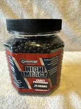 Crosman Airsoft High Impact Exact Precision .25 grams Black 6mm BB’s.