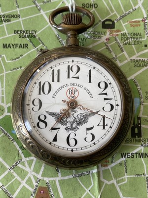 ROSKOPF BPM Ferrovie Dello Stato Orologio Da Taschino, Montre, Orologio da  tasca | eBay