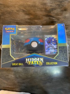 Pokemon Tcg Hidden Fates gran de la colección de pelotas Caja Sellada De  Fábrica Booster Packs | eBay