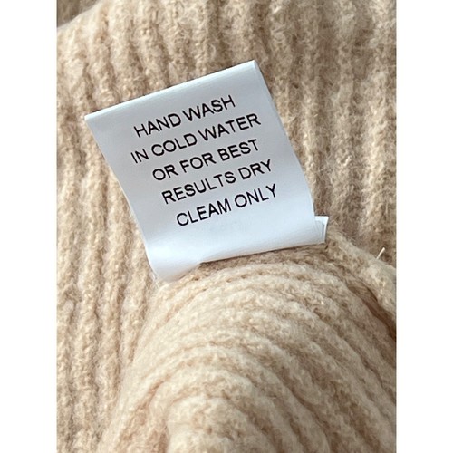 In Loom Turtleneck Long Sleeve Pullover Sweater Long Tunic Womens M Knit Cozy NE - 第 6/6 張圖片