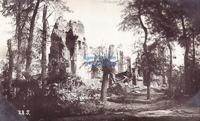 Photo Postcard Morval Argonne