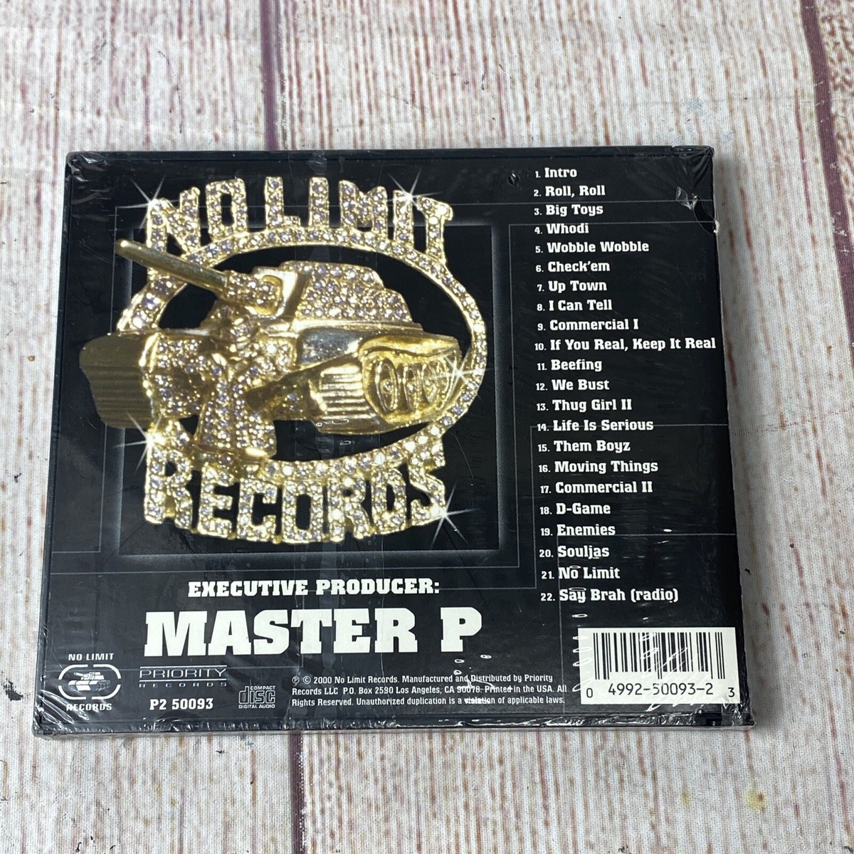 504 Boyz - Goodfellas AUDIO CD No Limit Master P 2000 Y2K
