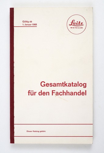 Libro catalogo generale concessionari macchina fotografica LEICA LEITZ Wetzlar 1968 - Foto 2 di 14