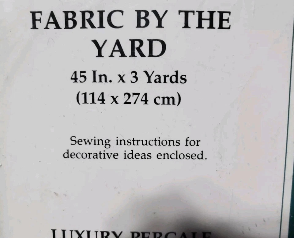 En casa con tela Martha Stewart por yarda 'Carlyle' percal 45" x 3 yardas Foto 3 de 4