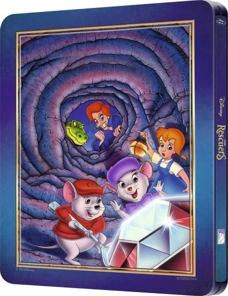 NEW Disneys The Rescuers SteelBook Blu-ray UK Zavvi Exclusive [1977] ShipNextDay - Image 4 of 4