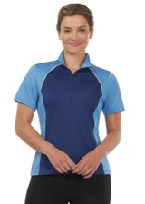 Kerrits Charisma Coolcore Short Sleeve Shirt Solid - Lapis
