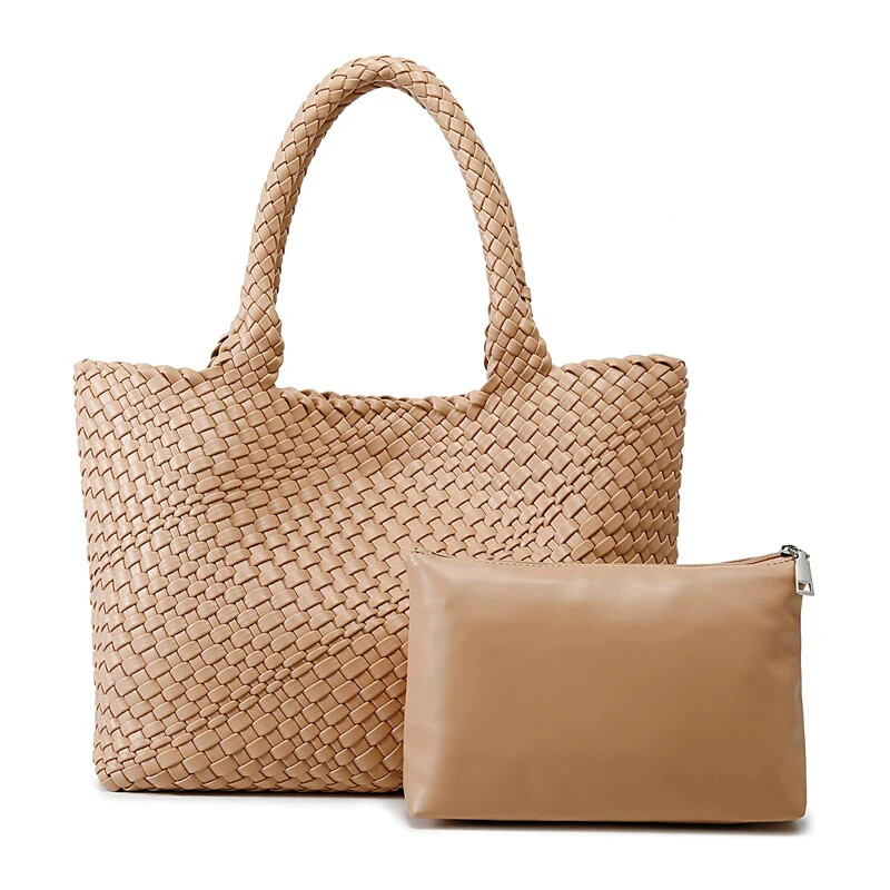 Handbags Purses Women Shoulder Bags Woven Ladies Shopper Bags Tote Bags