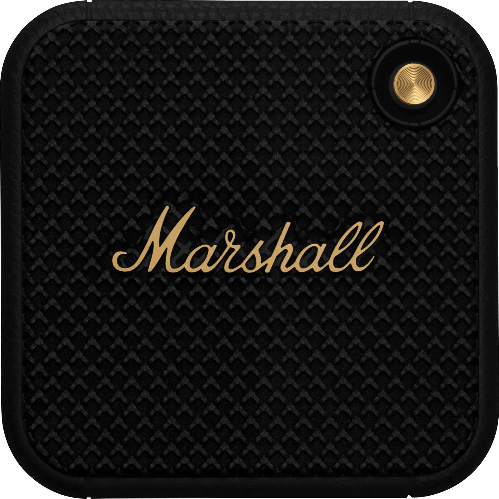 Marshall Willen Portable Water-Resistance Bluetooth Speaker - Black & Brass
