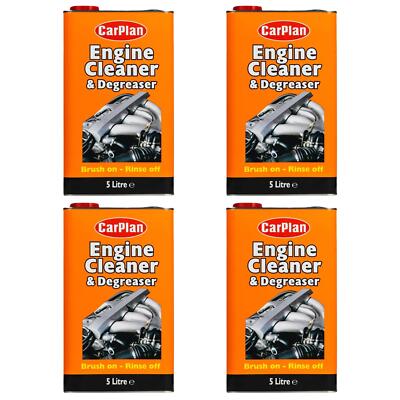 CarPlan Motor- & Teilereiniger & Entfetter Behandlungsbürste zum Abspülen 5L x4