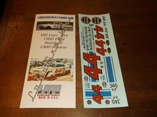 Bill Lutz #44 1960 WYNN'S FRICTION PROOFING Ford 1/24th scale decals LoboGraphix