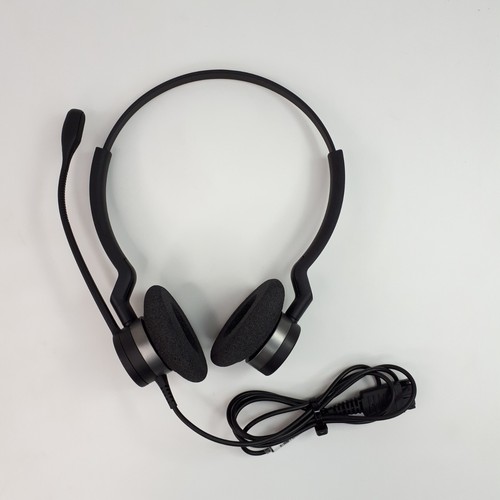 Lot double casque Jabra BIZ 2300 HSC015 avec processeur audio et adaptateur (10) E4230 - Photo 3 sur 21